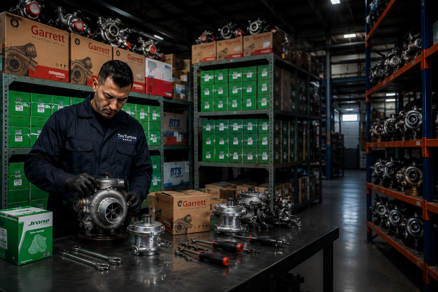 Atelier turbo Maroc – réparation et échange standard de turbocompresseurs